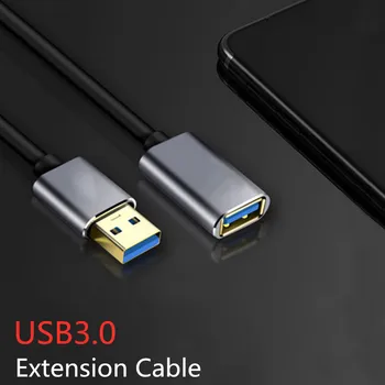 Predlžovací Kábel USB Super Speed USB 3.0 Kábel Mužov a Žien pre Smart TV PS4 Xbox, PC, Notebook, Klávesnica 0,5 m 1m 1,5 m 2m 3m